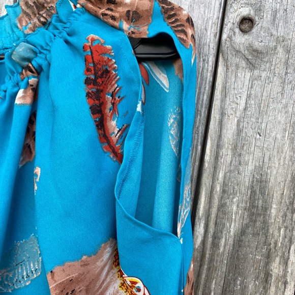 Cowgirl Legend Large Indian Headdress Long Top. Western Cowgirl Rodeo - Picture 6 of 9